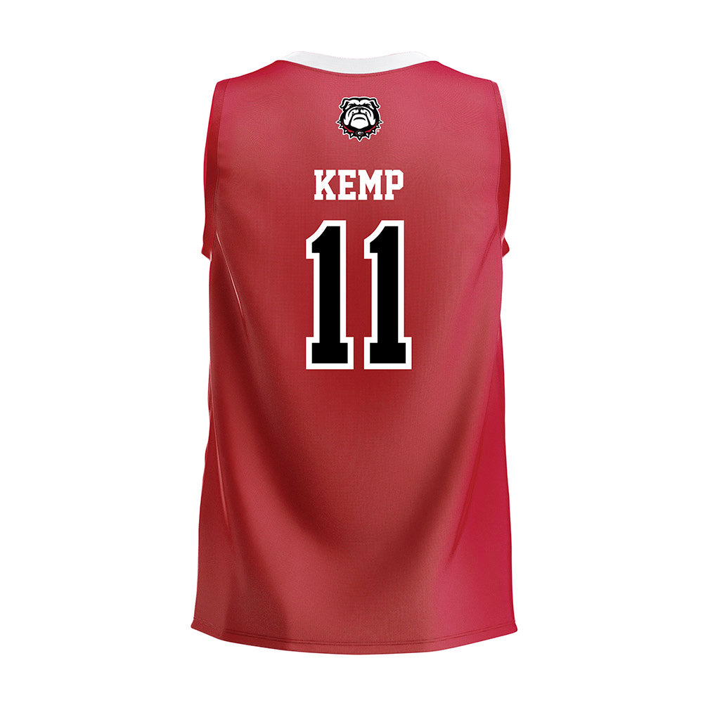 Georgia - NCAA Women's Volleyball : Kendal Kemp - Red Volleyball Jersey-1