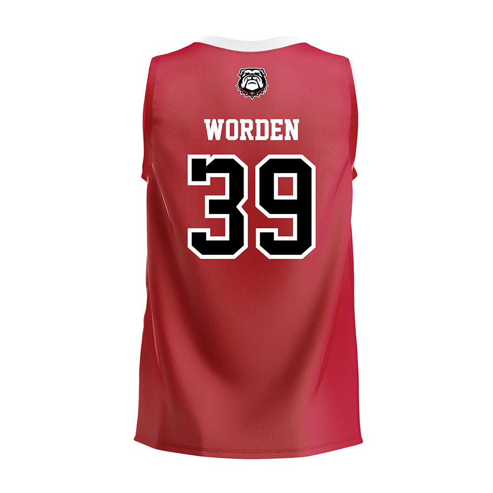 Georgia - NCAA Women's Volleyball : Alyssa Worden - Red Volleyball Jersey-1