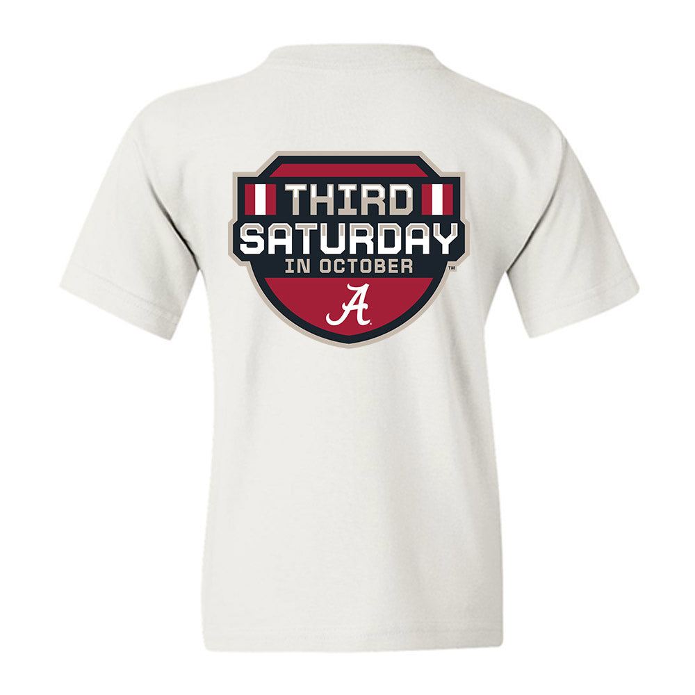 Alabama - NCAA Football : - Third Saturday in October Youth T-Shirt-1