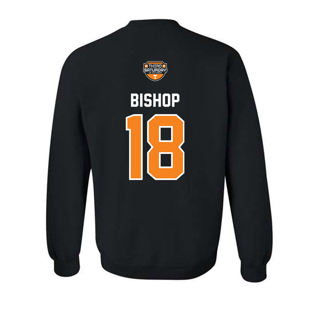 Tennessee - NCAA Football : DeSean Bishop - Third Saturday Black Crewneck Sweatshirt-1