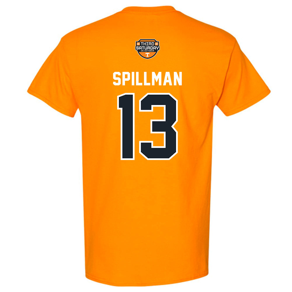 Tennessee - NCAA Football : Edwin Spillman - Third Saturday Orange T-Shirt-1