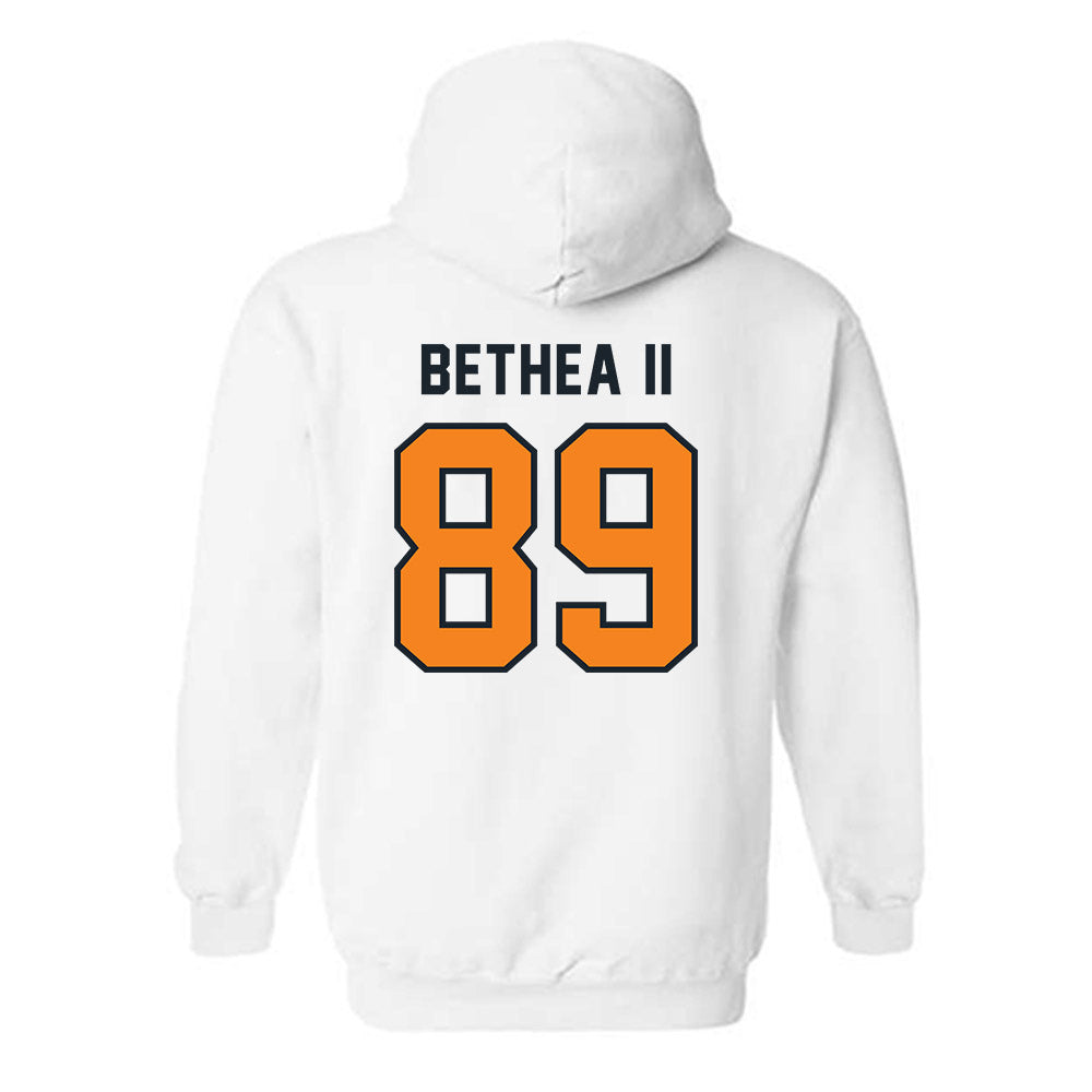 Tennessee - NCAA Football : Mike Bethea II - Third Saturday White Hooded Sweatshirt-1