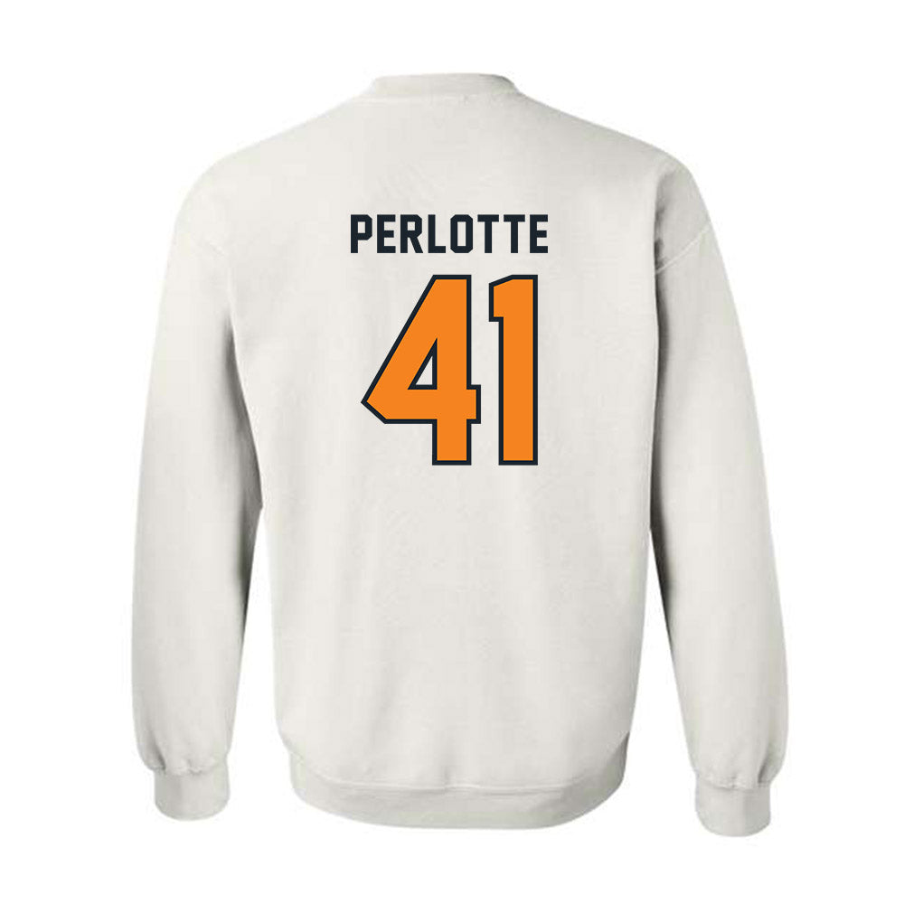 Tennessee - NCAA Football : Jadon Perlotte - Third Saturday White Crewneck Sweatshirt-1