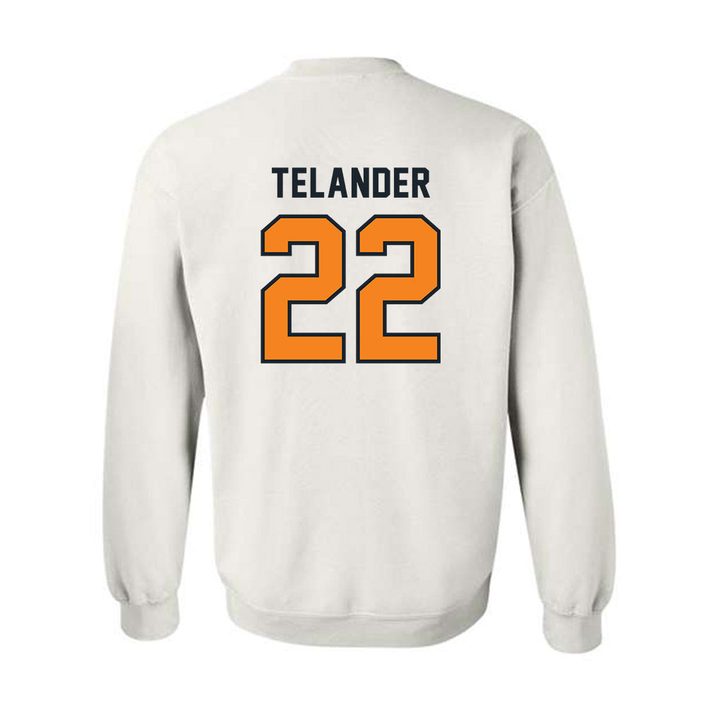 Tennessee - NCAA Football : Jeremiah Telander - Third Saturday White Crewneck Sweatshirt-1
