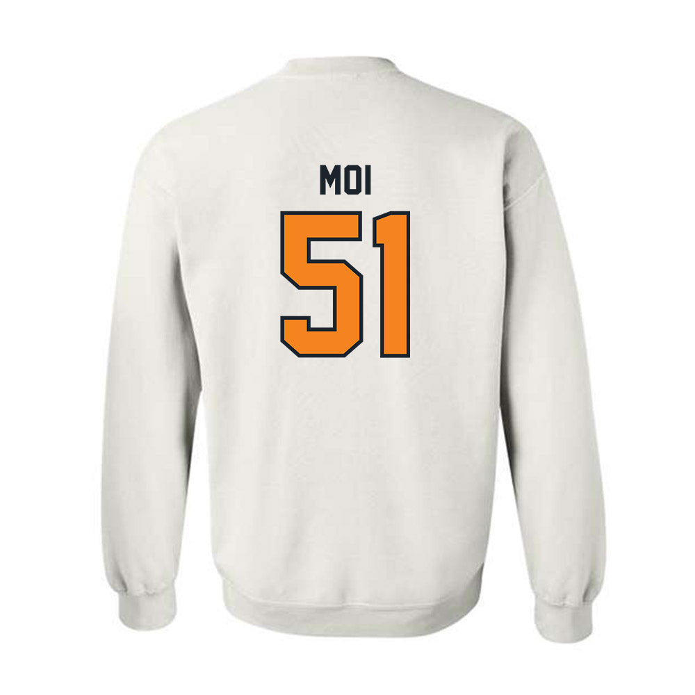 Tennessee - NCAA Football : Jaxson Moi - Third Saturday White Crewneck Sweatshirt-1