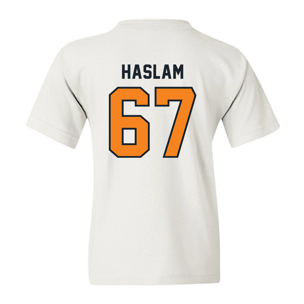 Tennessee - NCAA Football : Donovan Haslam - Third Saturday White Youth T-Shirt-1