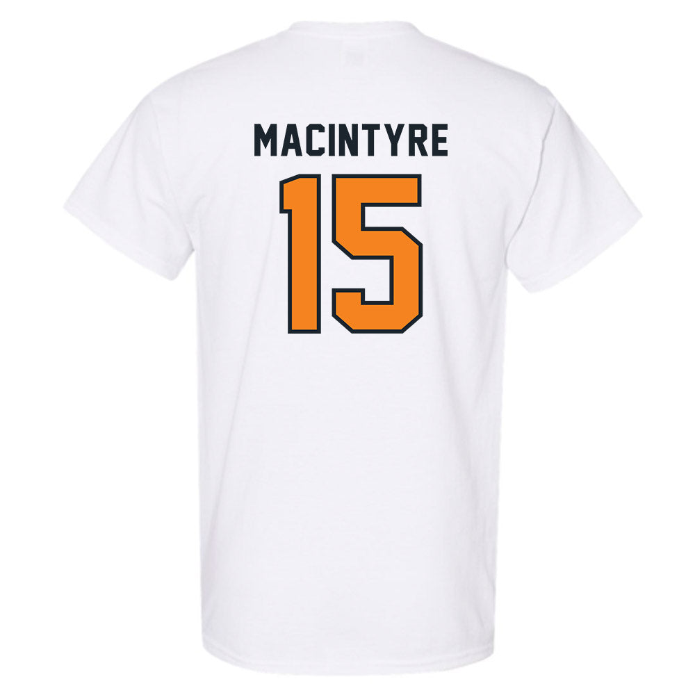 Tennessee - NCAA Football : George MacIntyre - Third Saturday White T-Shirt-1