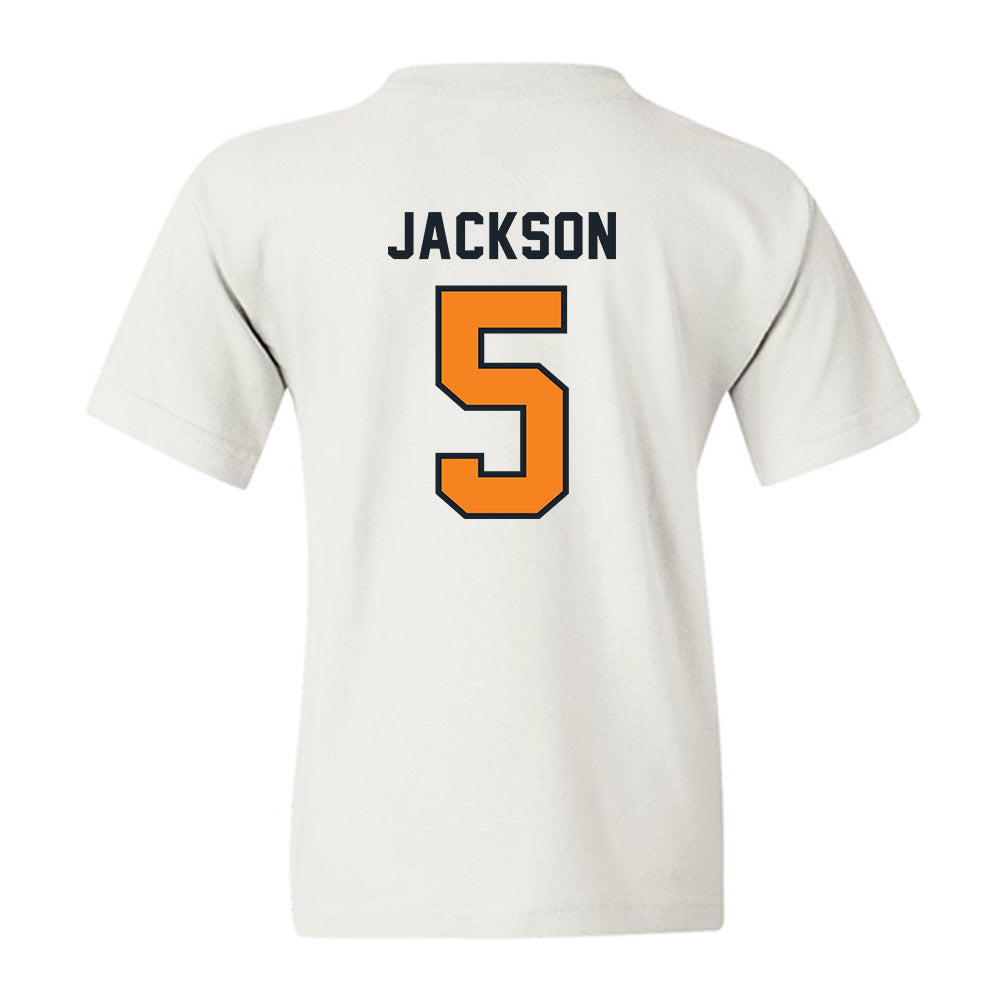 Tennessee - NCAA Football : Radarious Jackson - Third Saturday White Youth T-Shirt-1