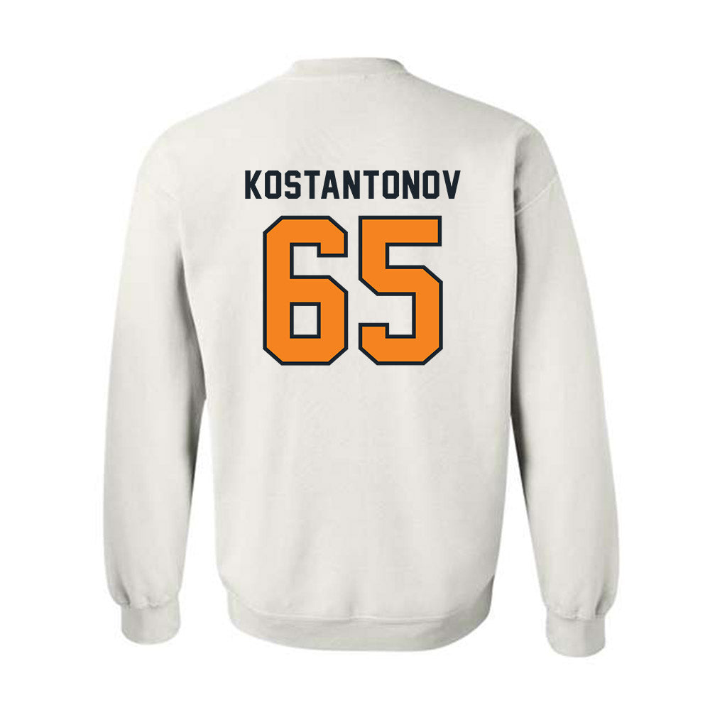 Tennessee - NCAA Football : Michael Kostantonov - Third Saturday White Crewneck Sweatshirt-1