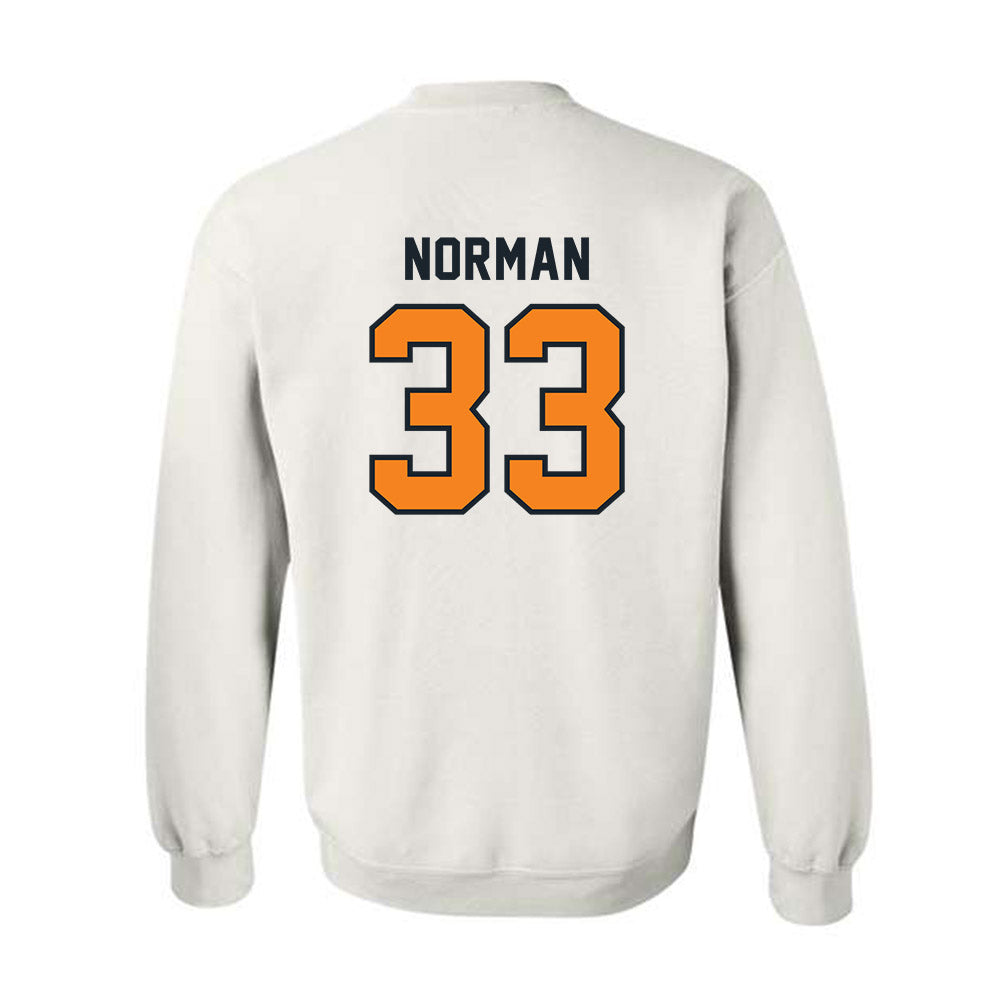 Tennessee - NCAA Football : Jordan Norman - Third Saturday White Crewneck Sweatshirt-1