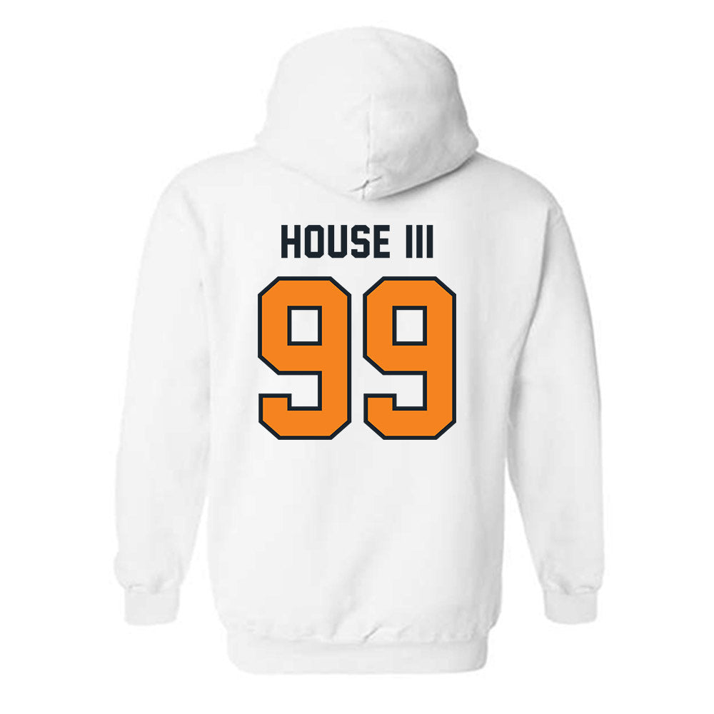 Tennessee - NCAA Football : Charles House III - Third Saturday White Hooded Sweatshirt-1