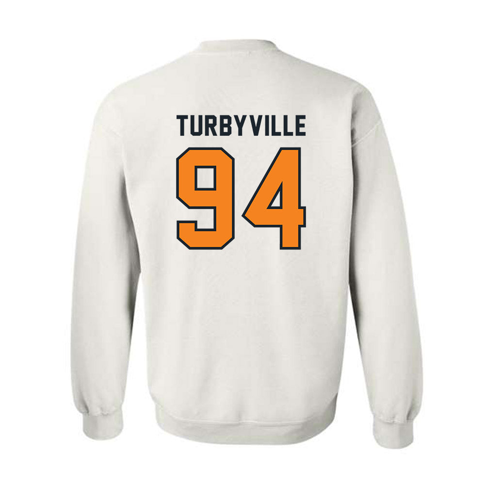 Tennessee - NCAA Football : Josh Turbyville - Third Saturday White Crewneck Sweatshirt-1