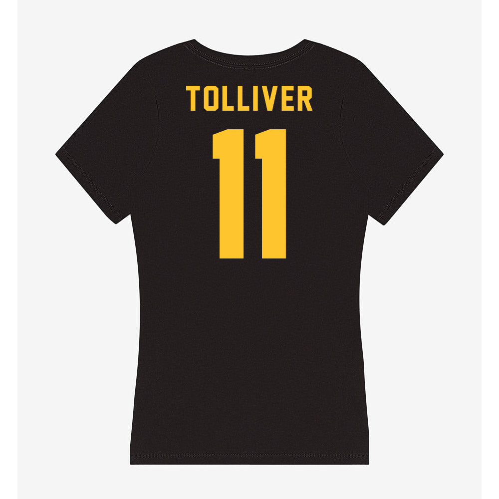 Allegheny - NCAA Men's Soccer : Nathan Tolliver - Women's V-Neck T-Shirt-1
