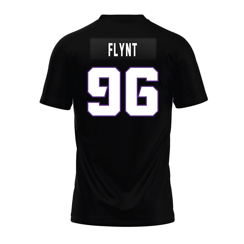 TCU - NCAA Football : Maddox Flynt - Black Premium Football Jersey-1