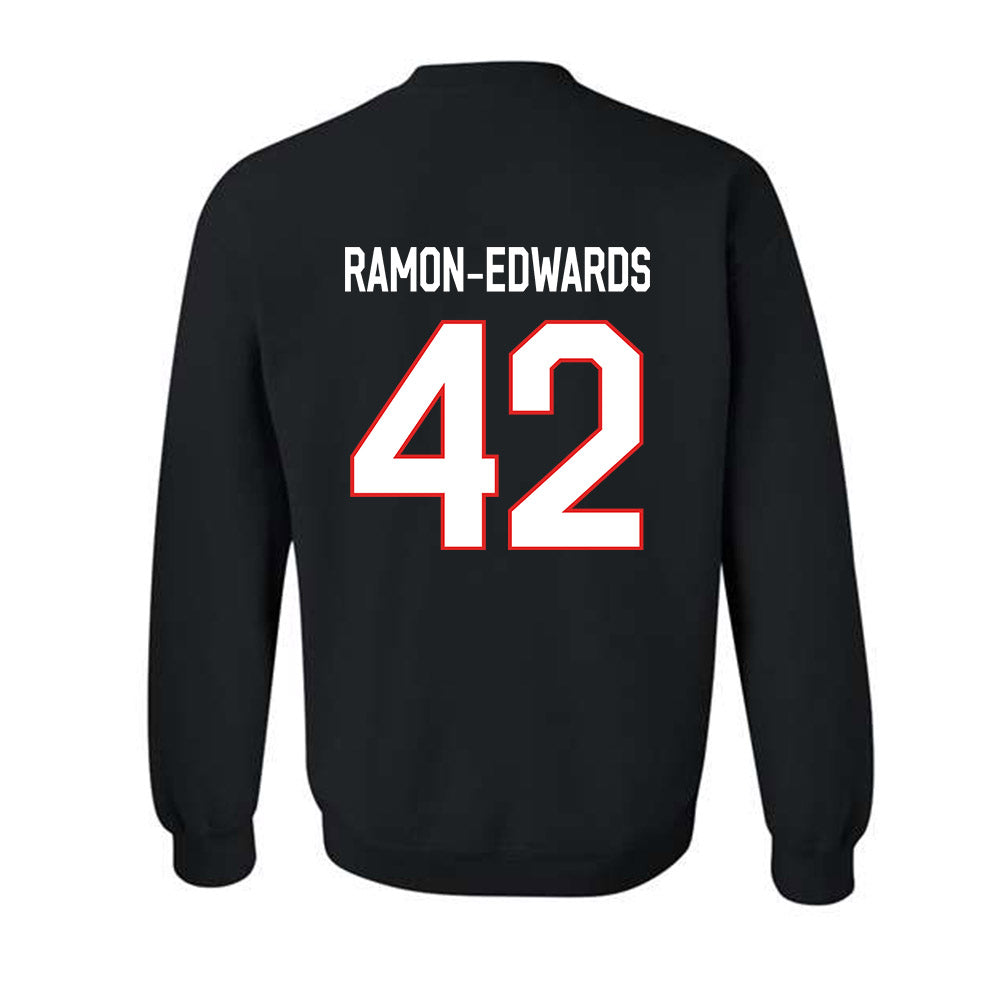 Texas Tech - NCAA Football : Marcus Ramon-Edwards - Classic Shersey Crewneck Sweatshirt-1