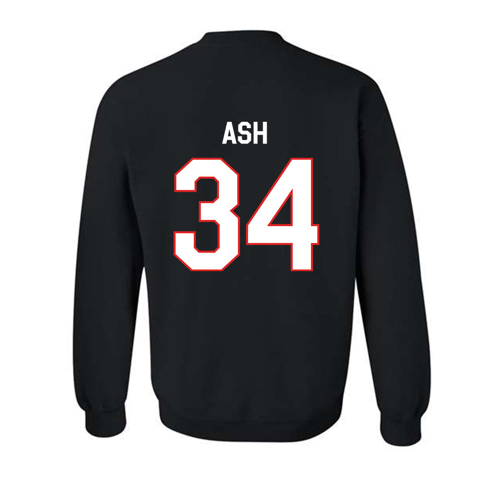 Texas Tech - NCAA Football : Jude Ash - Classic Shersey Crewneck Sweatshirt-1