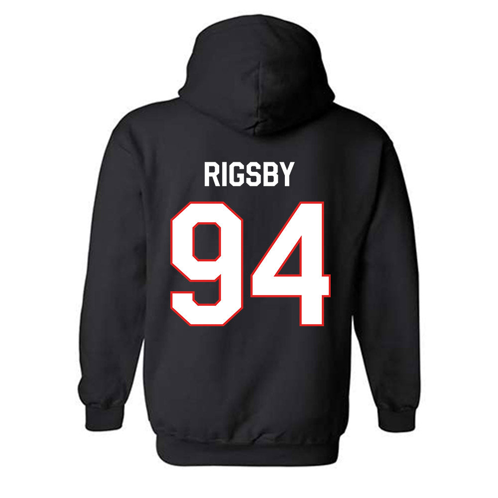 Texas Tech - NCAA Football : Braylon Rigsby - Classic Shersey Hooded Sweatshirt-1