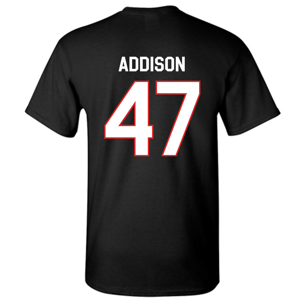 Texas Tech - NCAA Baseball : Logan Addison - Classic Shersey T-Shirt-1