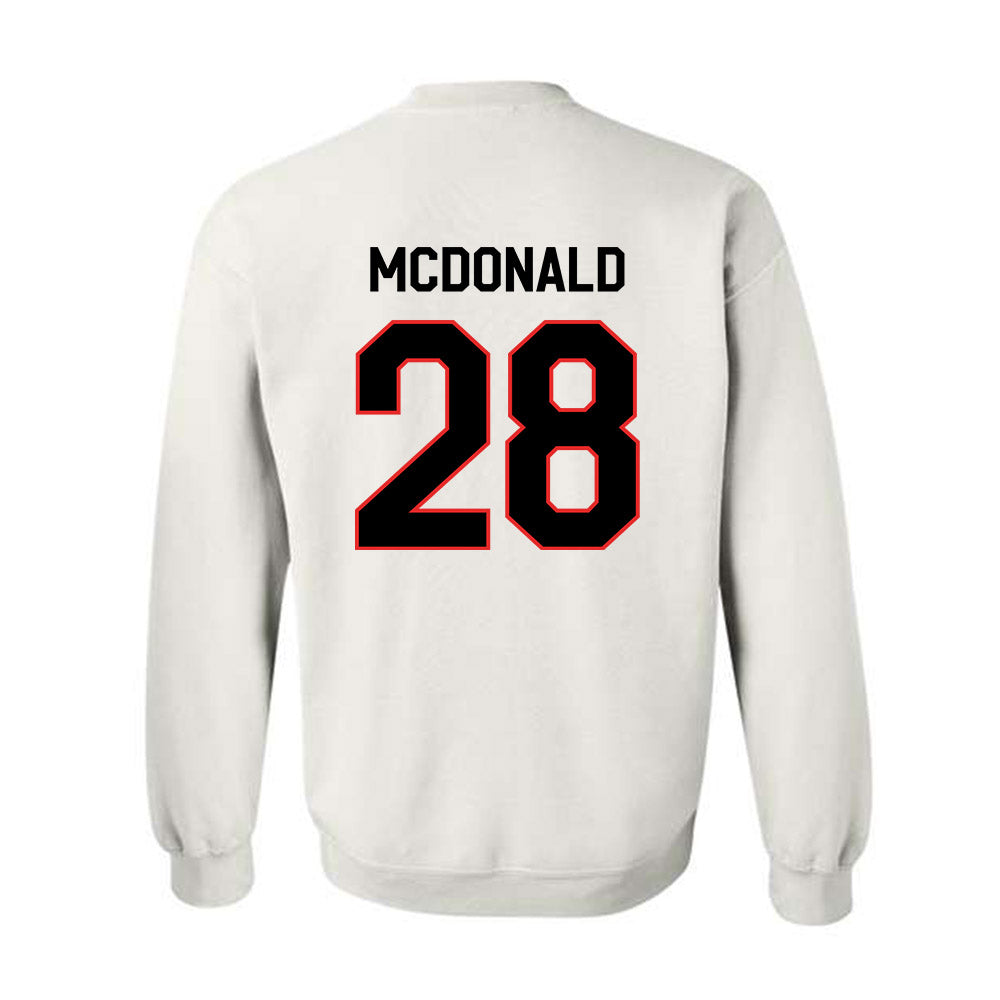 Texas Tech - NCAA Football : Braylan McDonald - Classic Shersey Crewneck Sweatshirt-1