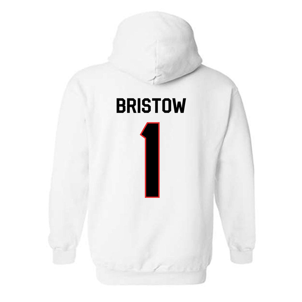 Texas Tech - NCAA Women's Basketball : Jalynn Bristow - Classic Shersey Hooded Sweatshirt-1