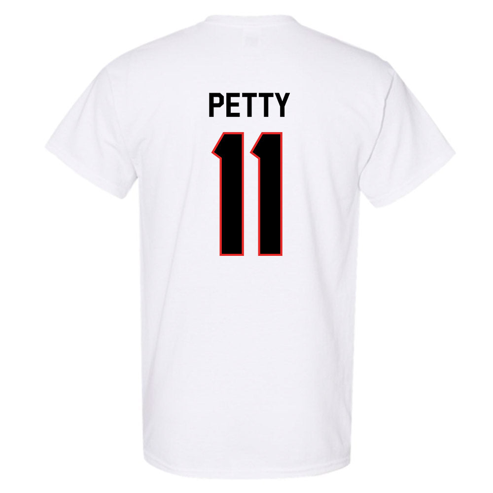 Texas Tech - NCAA Men's Basketball : Jaylen Petty - Classic Shersey T-Shirt-1