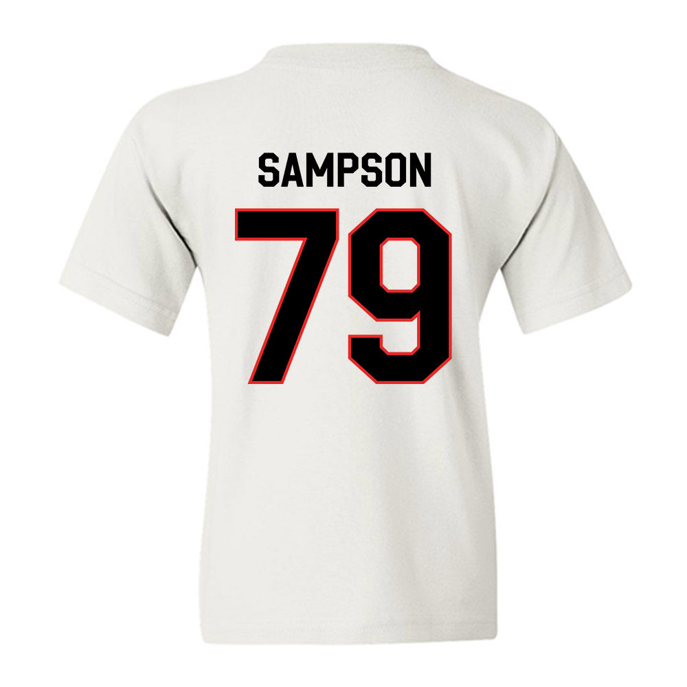 Texas Tech - NCAA Football : Howard Sampson - Classic Shersey Youth T-Shirt-1