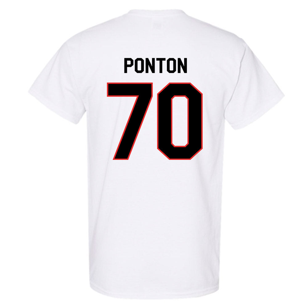 Texas Tech - NCAA Football : Jacob Ponton - Classic Shersey T-Shirt-1