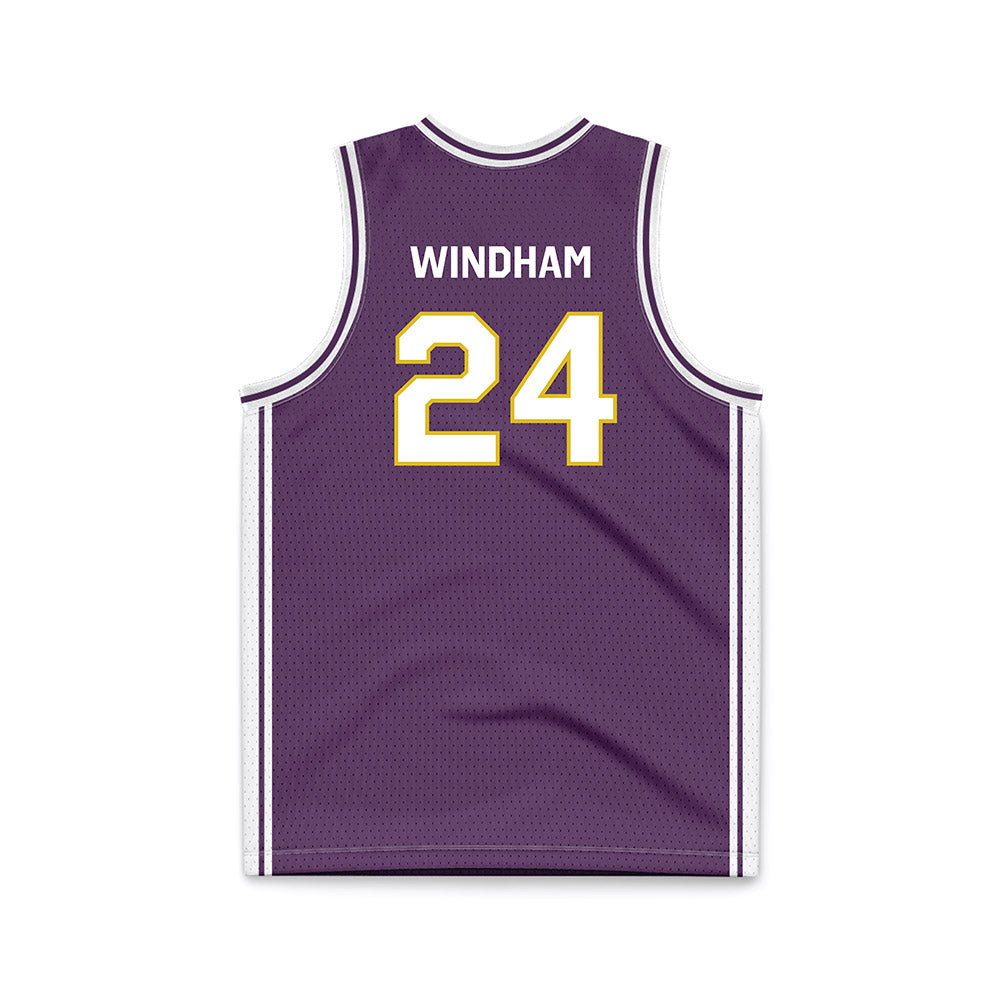 JMU - NCAA Men's Basketball : KJ Windham - Vintage Dukes Basketball Jersey-1