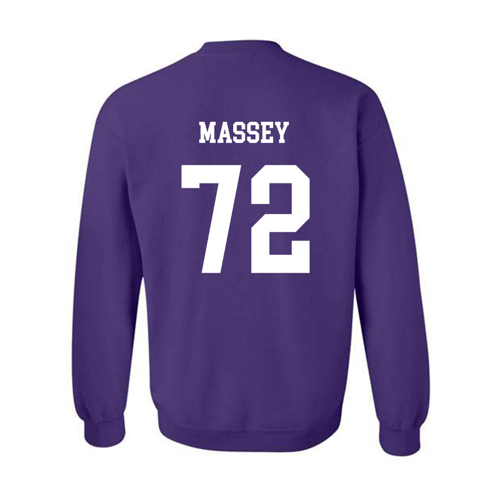 JMU - NCAA Football : Kaedin Massey - Vintage Dukes Crewneck Sweatshirt-1