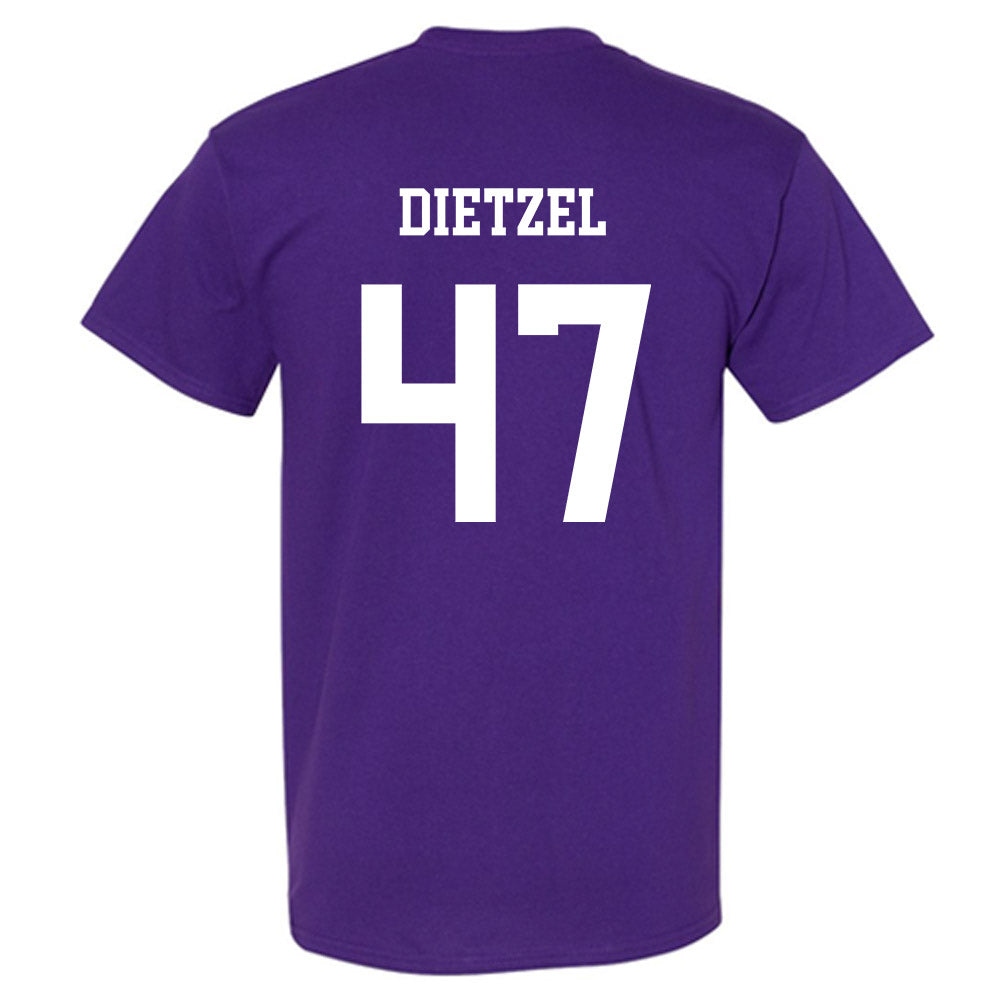 JMU - NCAA Football : Mitchell Dietzel - Vintage Dukes T-Shirt-1
