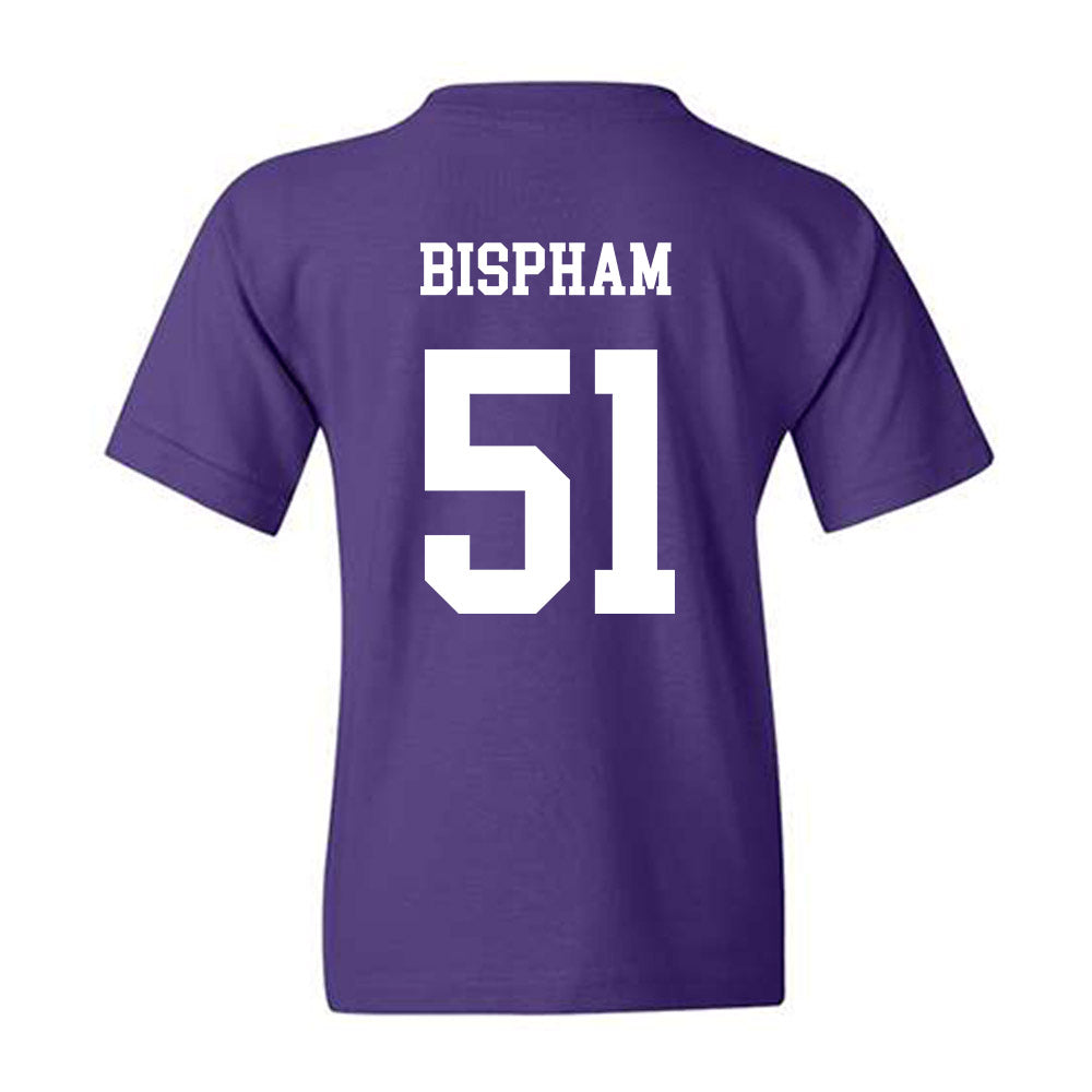JMU - NCAA Football : Christopher Bispham - Vintage Dukes Youth T-Shirt-1