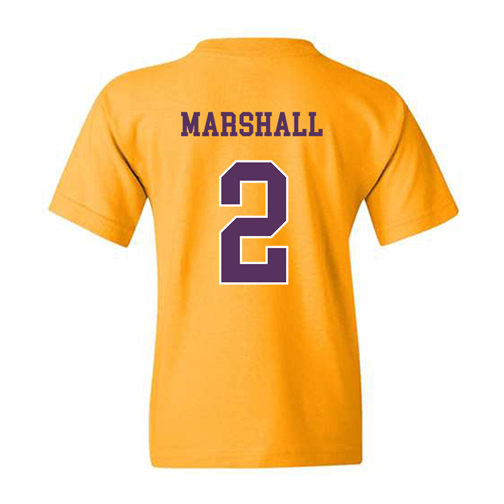 JMU - NCAA Women's Basketball : Kylie Marshall - Vintage Dukes Youth T-Shirt-1