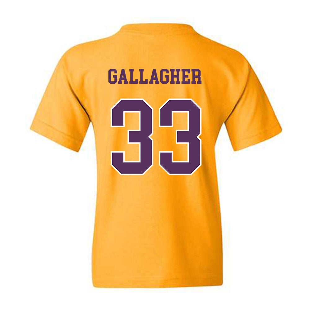 JMU - NCAA Baseball : Aiden Gallagher - Vintage Dukes Youth T-Shirt-1
