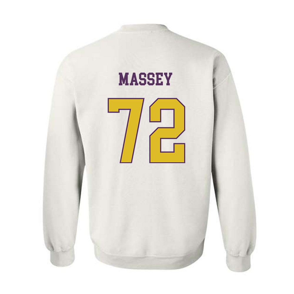 JMU - NCAA Football : Kaedin Massey - Vintage Dukes Crewneck Sweatshirt-1