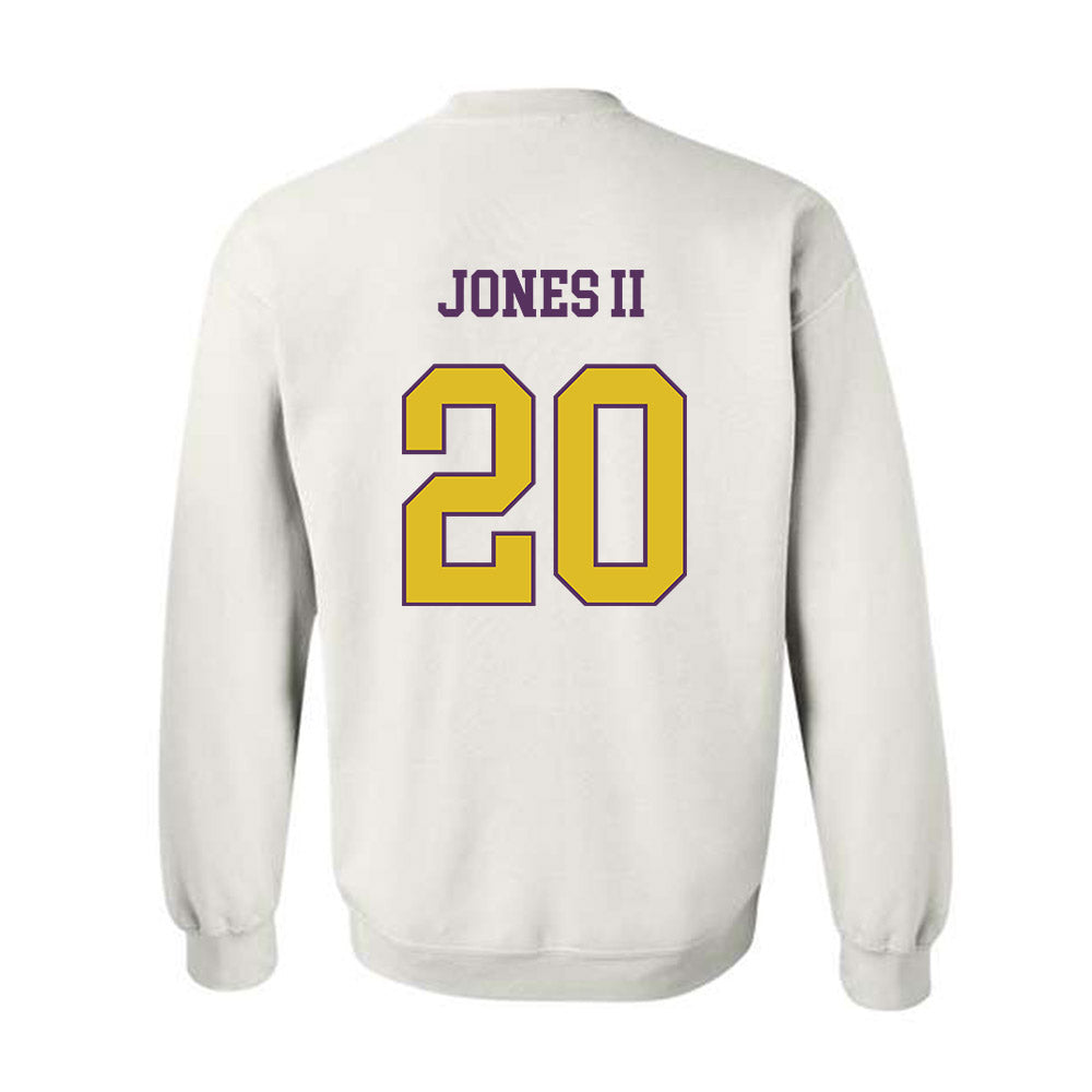 JMU - NCAA Football : Terrence Jones II - Vintage Dukes Crewneck Sweatshirt-1