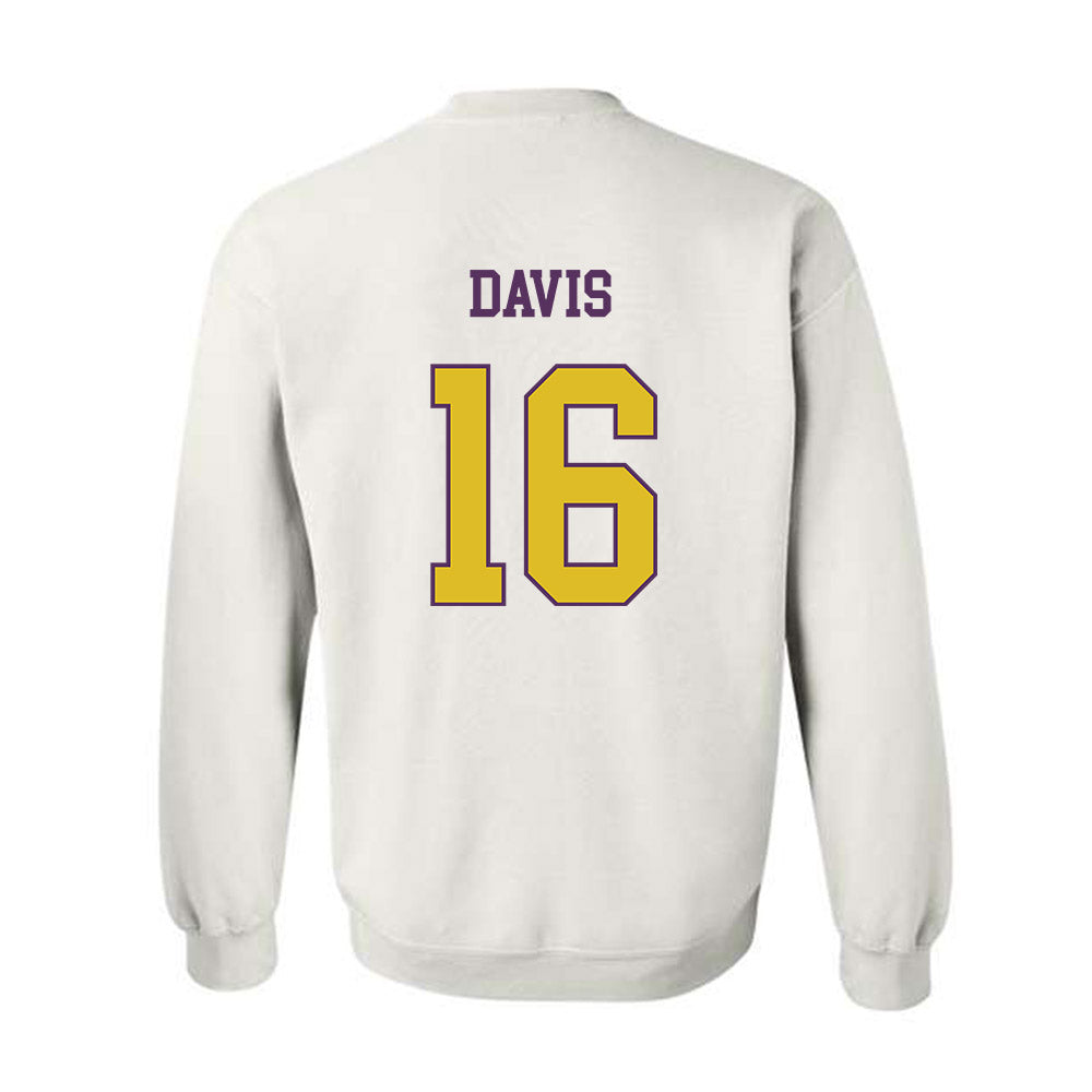 JMU - NCAA Women's Volleyball : Shelby Davis - Vintage Dukes Crewneck Sweatshirt-1