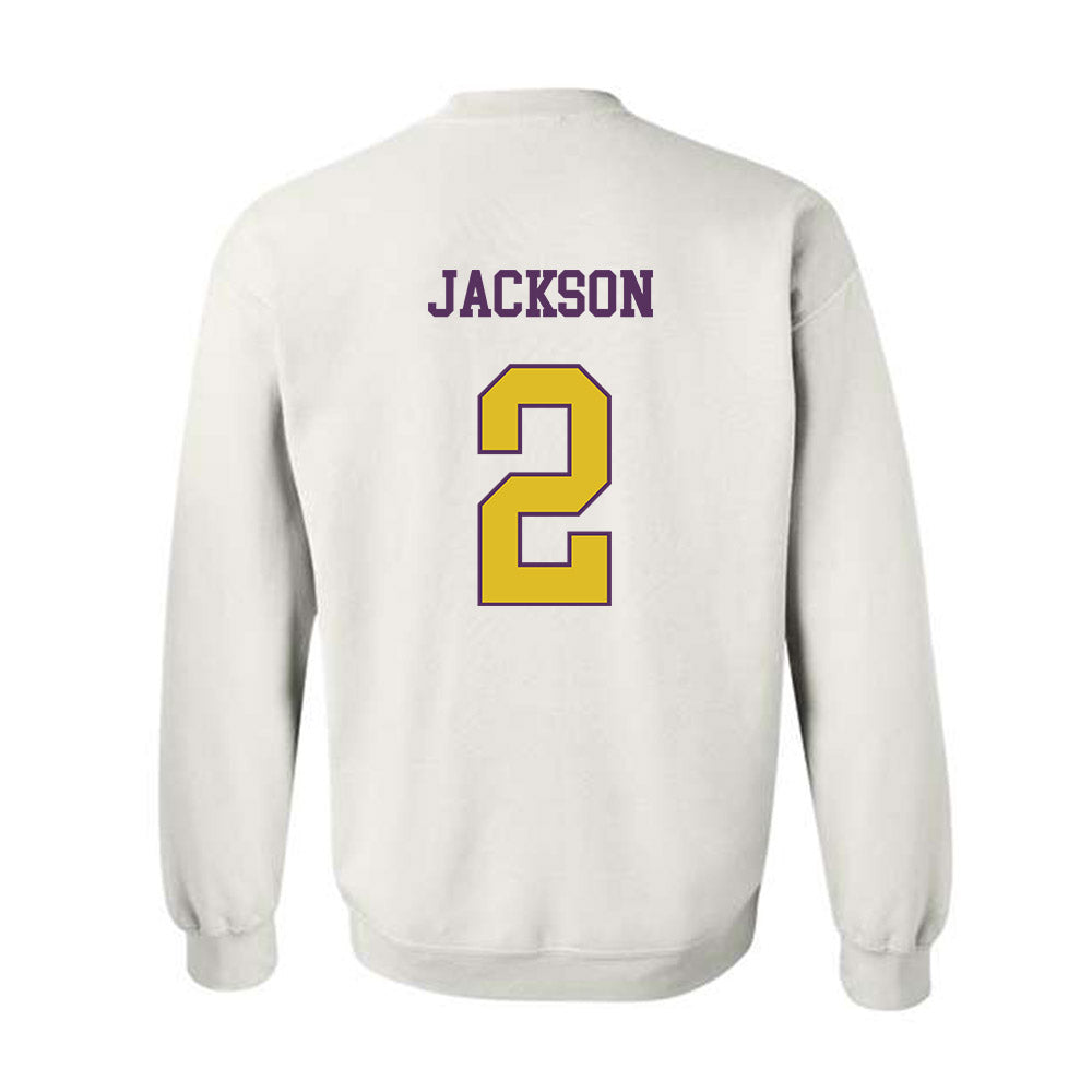 JMU - NCAA Football : Nakian Jackson - Vintage Dukes Crewneck Sweatshirt-1