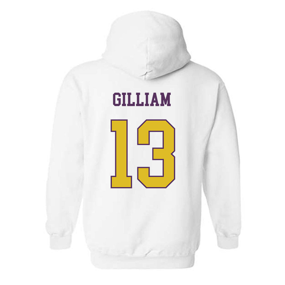 JMU - NCAA Football : Kacey Gilliam - Vintage Dukes Hooded Sweatshirt-1