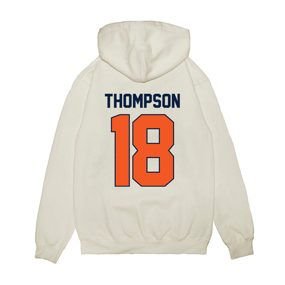 UTEP - NCAA Football : Decorian Thompson - Vintage Miners Premium Hooded Sweatshirt-1