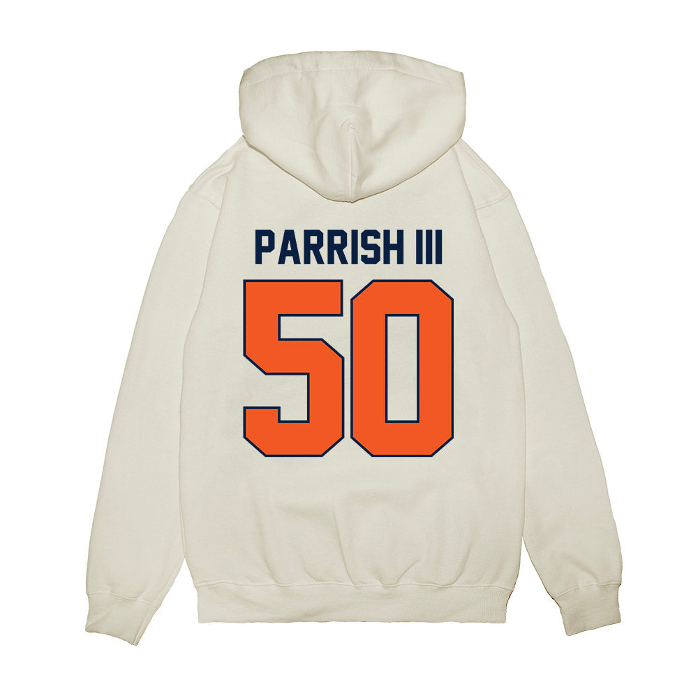 UTEP - NCAA Football : Leander Parrish III - Vintage Miners Premium Hooded Sweatshirt-1