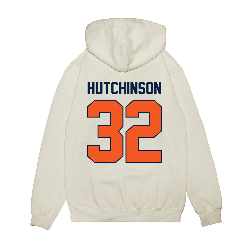 UTEP - NCAA Football : Adarius Hutchinson - Vintage Miners Premium Hooded Sweatshirt-1