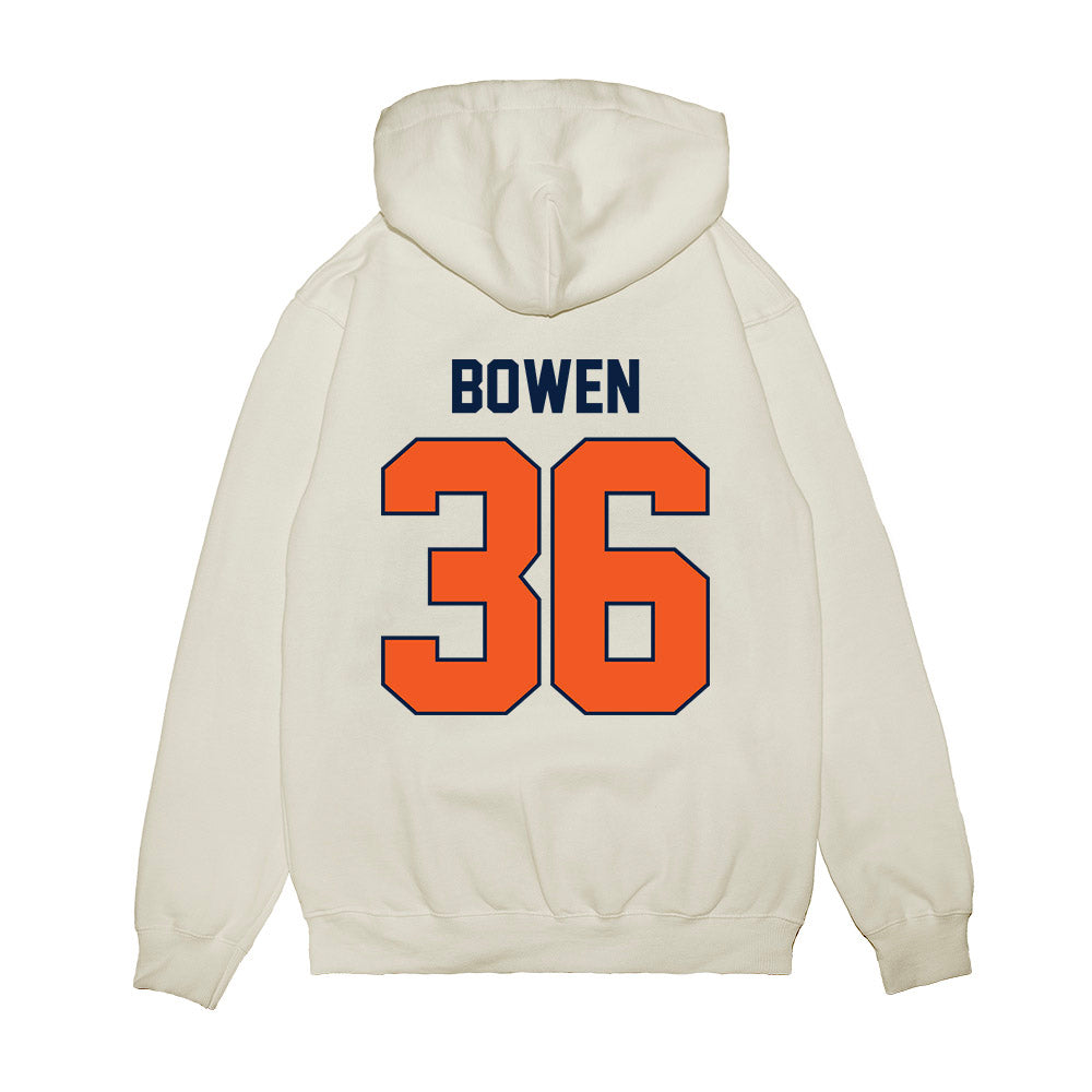 UTEP - NCAA Football : Kane Bowen - Vintage Miners Premium Hooded Sweatshirt-1