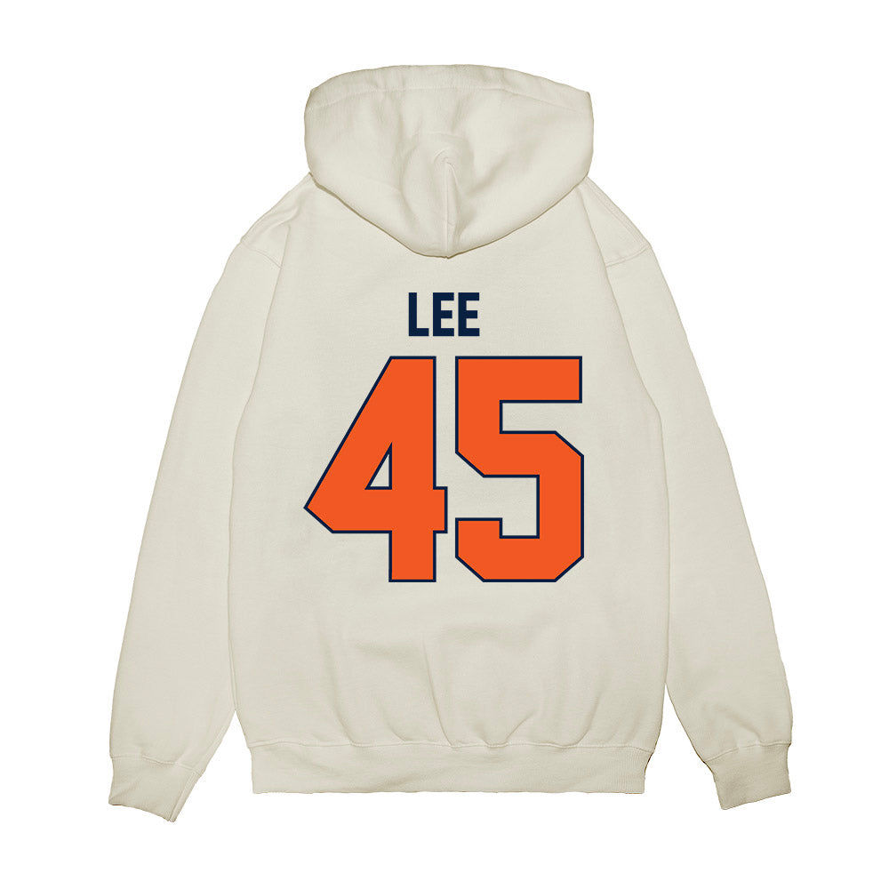 UTEP - NCAA Football : Justin Lee - Vintage Miners Premium Hooded Sweatshirt-1