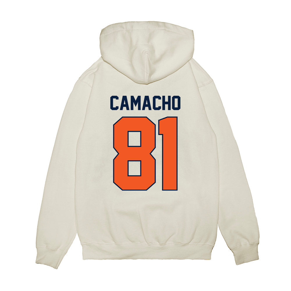UTEP - NCAA Football : Johan Camacho - Vintage Miners Premium Hooded Sweatshirt-1