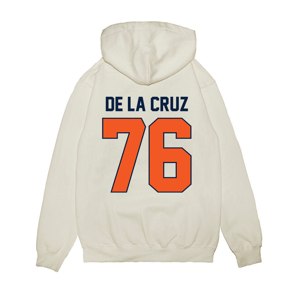 UTEP - NCAA Football : Diego De La Cruz - Vintage Miners Premium Hooded Sweatshirt-1