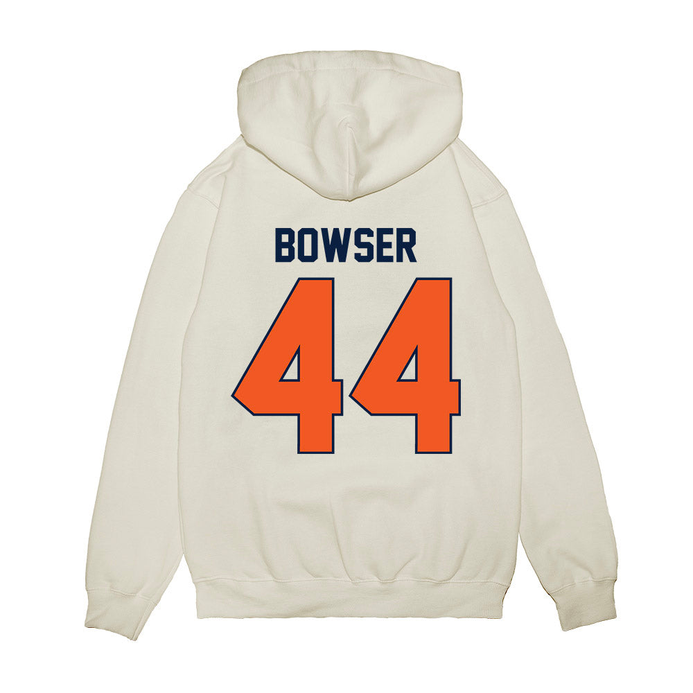 UTEP - NCAA Football : Shakaun Bowser - Vintage Miners Premium Hooded Sweatshirt-1