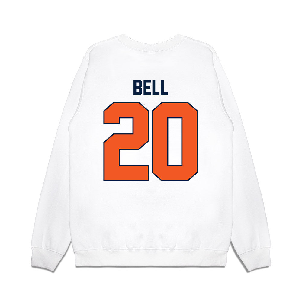 UTEP - NCAA Football : Josh Bell - Vintage Miners Premium Crewneck Sweatshirt-1
