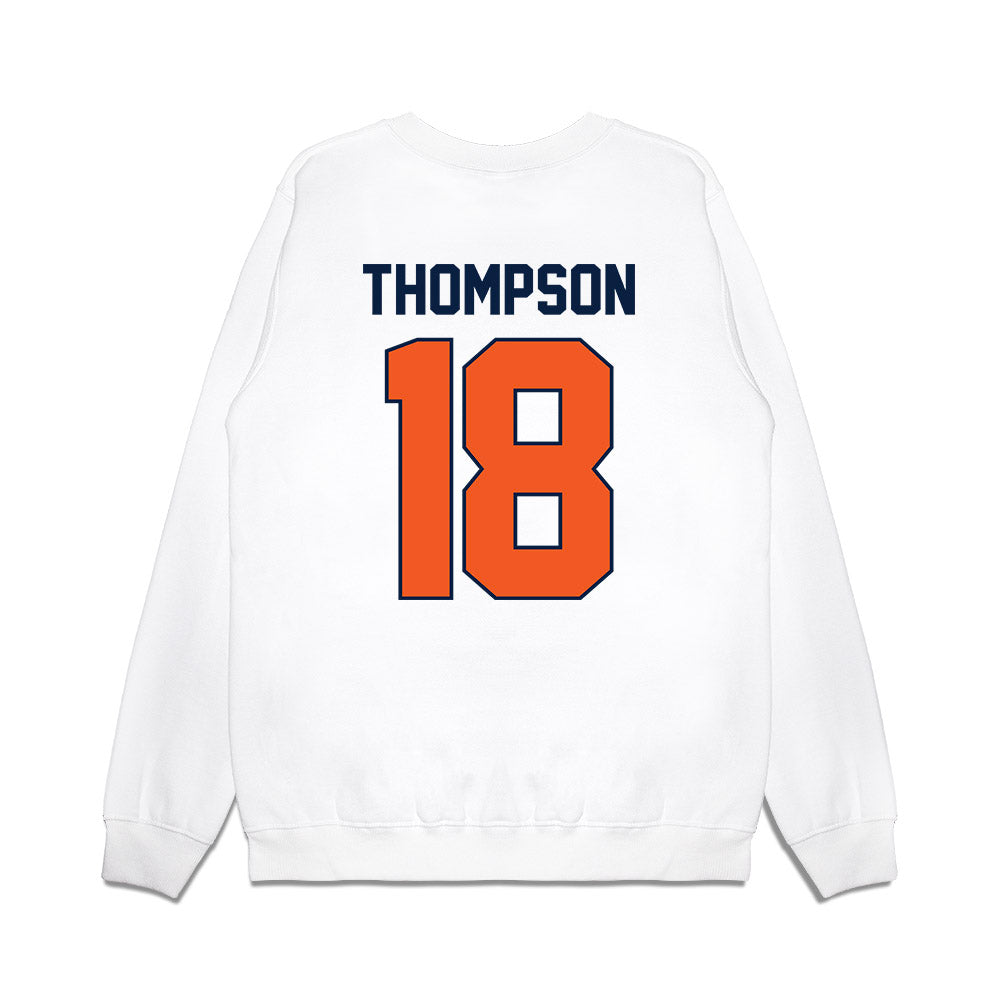 UTEP - NCAA Football : Decorian Thompson - Vintage Miners Premium Crewneck Sweatshirt-1