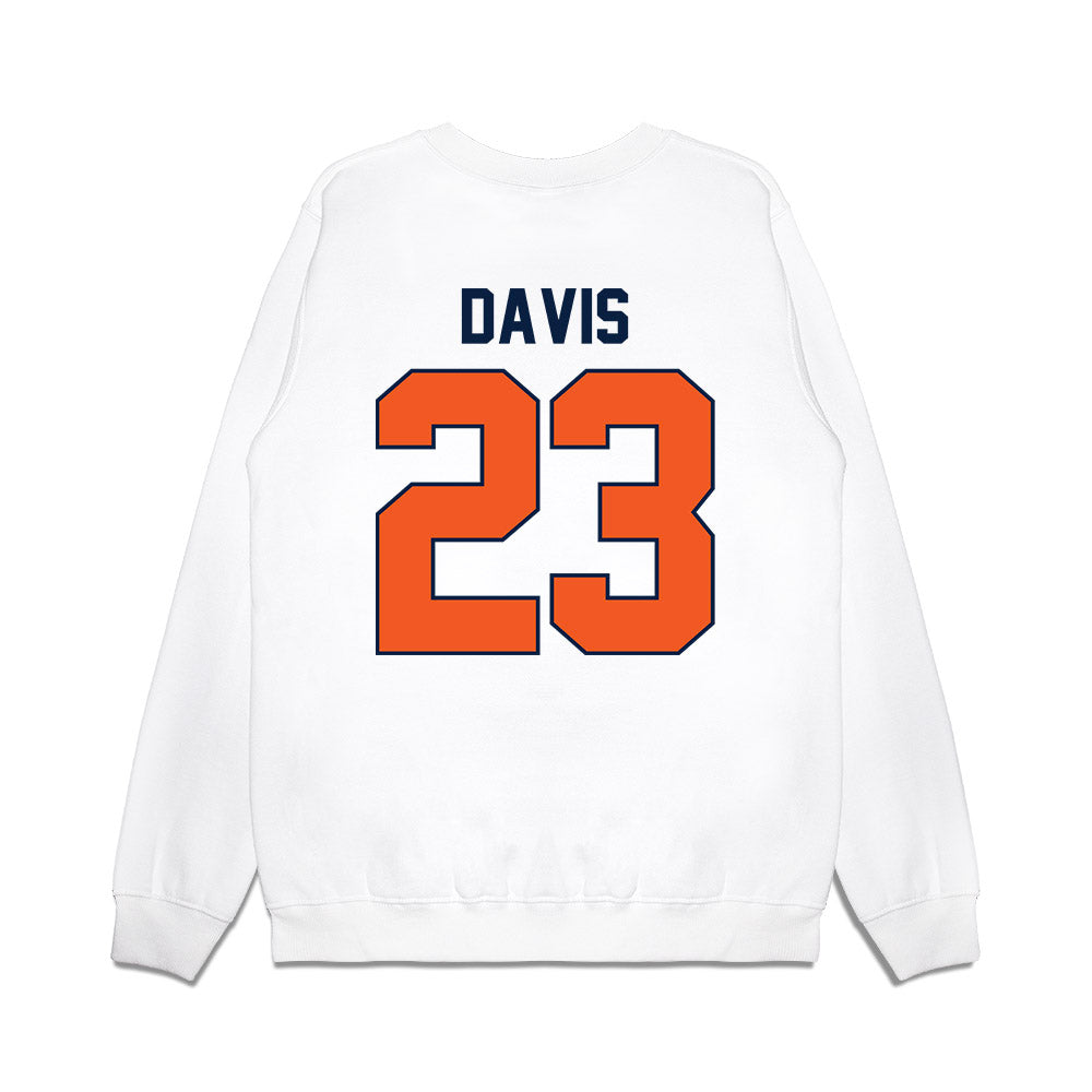 UTEP - NCAA Football : Wondame Davis - Vintage Miners Premium Crewneck Sweatshirt-1
