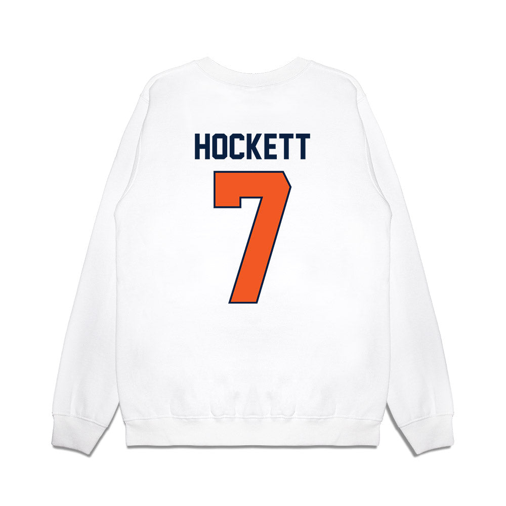 UTEP - NCAA Football : Tylen Hockett - Vintage Miners Premium Crewneck Sweatshirt-1